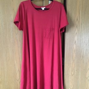 Red LulaRoe Carly